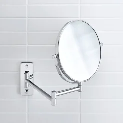 Duravit D-Code Magnifying Cosmetic Mirror 6 Duravit D-Code Magnifying Cosmetic Mirror -Hudson Reed Sales 0099121000 d1