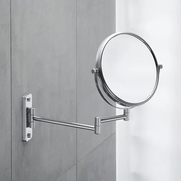 Duravit D-Code Magnifying Cosmetic Mirror 4 Duravit D-Code Magnifying Cosmetic Mirror - Image 4