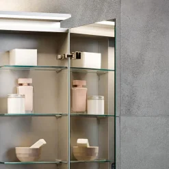 Keuco Royal L1 650mm 2-Door LED Mirror Cabinet -Hudson Reed Sales 13601171131 d1 5