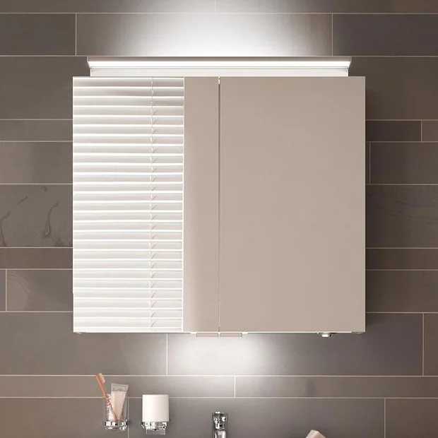 Keuco Royal L1 800mm 2-Door LED Mirror Cabinet 1 Keuco Royal L1 800mm 2-Door LED Mirror Cabinet