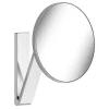 Keuco ILook Move Round Non-Illuminated Cosmetic Mirror - Chrome