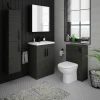 Klyn Bathroom 2 X Brooklyn Matt Black Additional Bar Handles - L210mm (196mm Centres)