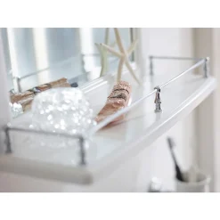 Miller - Traditional 1903 Arched Mirror With Fixed Shelf And Rail -Hudson Reed Sales 360c2 d1