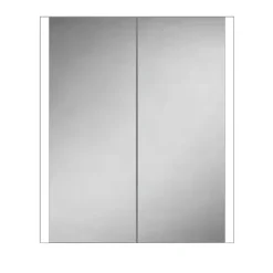 HIB Paragon 60 LED Illuminated Aluminium Mirror Cabinet