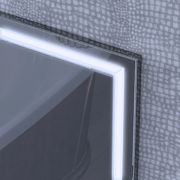 HIB Spectre 60 LED Illuminated Rectangular Mirror 3 HIB Spectre 60 LED Illuminated Rectangular Mirror - Image 3