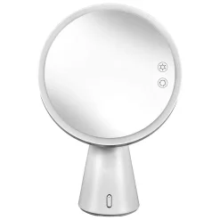 Kleine Wolke Genius 2-in-1 LED Cosmetic Mirror & Table Lamp With Bluetooth -Hudson Reed Sales 8429100886 d1