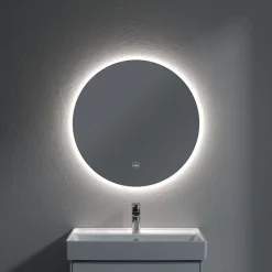 Villeroy & Boch Villeroy And Boch More To See Lite Round LED Mirror -Hudson Reed Sales a4606800 d3