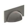 Heritage Bathroom Heritage Brushed Nickel Cup Handle 64mm