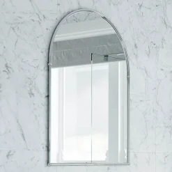 Heritage Bathroom Heritage - Arched Mirror - Chrome