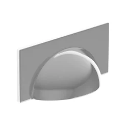 Heritage Bathroom Heritage Chrome Cup Handle 64mm