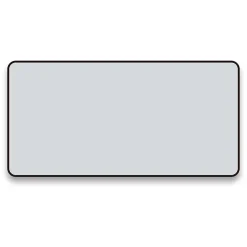 Arezzo Matt Black Framed Bathroom Mirror - 1400 X 700mm 6 Arezzo Matt Black Framed Bathroom Mirror - 1400 X 700mm -Hudson Reed Sales az147cvmb d1