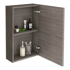 Klyn Bathroom Brooklyn 450mm Grey Avola Bathroom Mirror Unit
