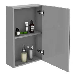 Klyn Bathroom Brooklyn 450mm Grey Mist Bathroom Mirror Unit