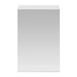 Klyn Bathroom Brooklyn 450mm Gloss White Bathroom Mirror Unit -Hudson Reed Sales b45mgw d1