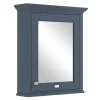 Bayswater Stiffkey Blue 600mm Mirror Wall Cabinet