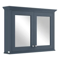 Bayswater Stiffkey Blue 1050mm Mirror Wall Cabinet