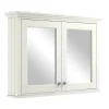 Bayswater Pointing White 1050mm Mirror Wall Cabinet