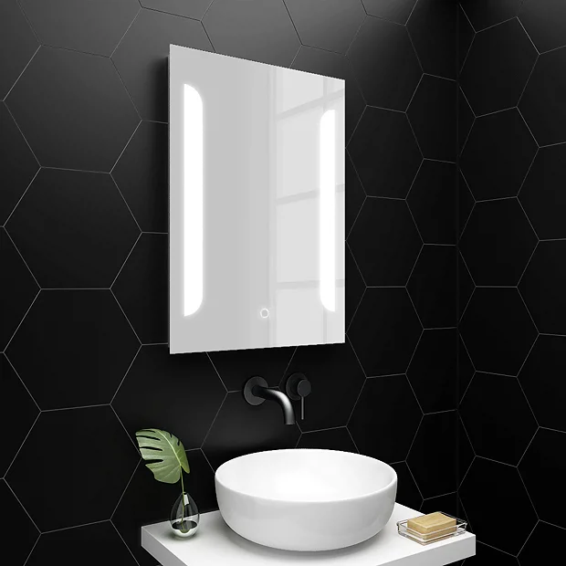 Victorian Plumbing Calgary 500x700mm LED Mirror Inc. Touch Sensor, Anti-Fog + Shaving Port 2 Victorian Plumbing Calgary 500x700mm LED Mirror Inc. Touch Sensor, Anti-Fog + Shaving Port - Image 2