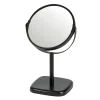 Victorian Plumbing Capri Black Free Standing Cosmetic Mirror