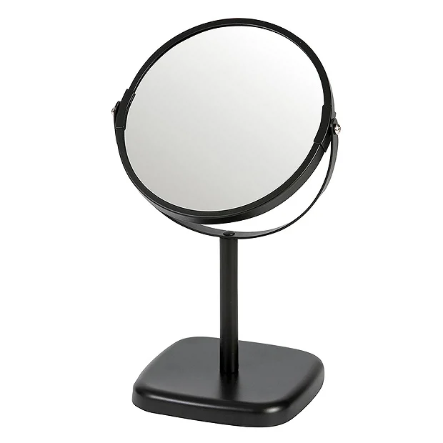 Victorian Plumbing Capri Black Free Standing Cosmetic Mirror 1 Victorian Plumbing Capri Black Free Standing Cosmetic Mirror