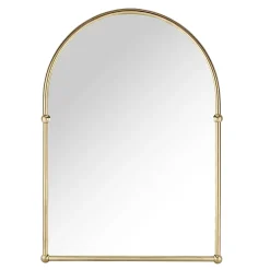 Chatsworth Traditional 673 X 490mm Arched Mirror - Brushed Brass -Hudson Reed Sales chtbbmd2