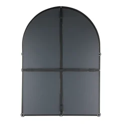 Chatsworth Traditional 673 X 490mm Arched Mirror - Matt Black -Hudson Reed Sales chtmbm detail033