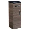 Tavistock Courier 300mm Freestanding Storage Unit - Havana Oak