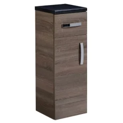 Tavistock Courier 300mm Freestanding Storage Unit - Havana Oak