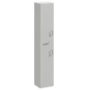 Cove 350mm Gloss Tallboy Unit (Gloss Light Grey - Depth 330mm)