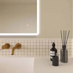 Cruze Bathroom Cruze 600x800mm LED Universal Mirror Inc. Touch Sensor + Anti-Fog