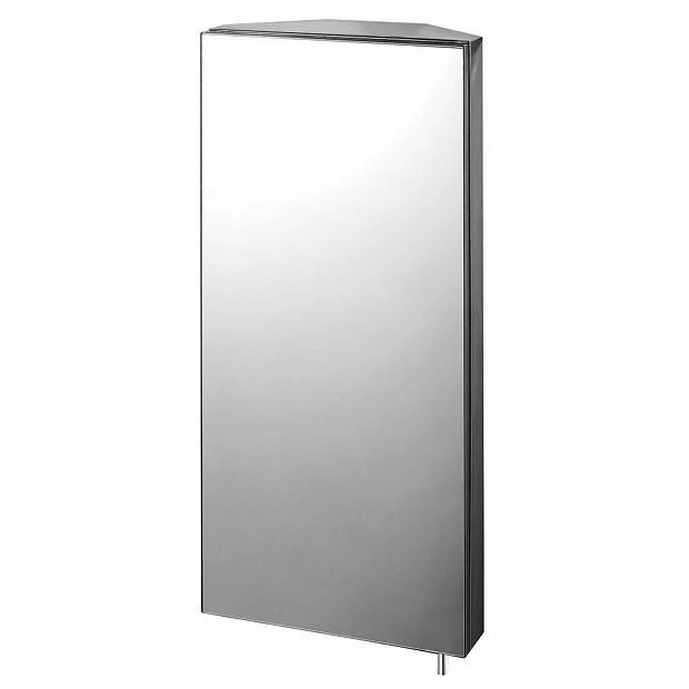 Euroshowers - Mirrored Corner Cabinet 2 Euroshowers - Mirrored Corner Cabinet - Image 2