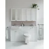 Urlington Bathroom Burlington 30 Single Door Base Unit - Classic Grey