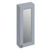 Urlington Bathroom Burlington 30 Single Door Mirror Cabinet - Classic Grey
