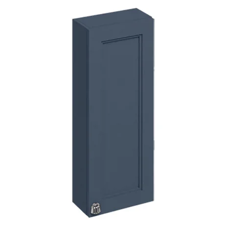 Urlington Bathroom Burlington 30 Single Door Wall Unit - Blue 1 Urlington Bathroom Burlington 30 Single Door Wall Unit - Blue