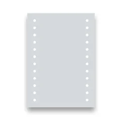 Klyn Bathroom Brooklyn Dot 500 X 700mm Battery Operated Illuminated LED Mirror -Hudson Reed Sales gs015x7bt d1