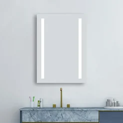 Klyn Bathroom Brooklyn 500 X 700mm Battery Operated Illuminated LED Mirror -Hudson Reed Sales gs5x7bt d3n