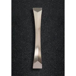 1 X Hudson Reed Bow Satin Nickel Furniture Handle (152 X 25mm)