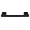 Victorian Plumbing 1 X Slim-Line D Matt Black Additional Handle - L150mm (128mm Centres)