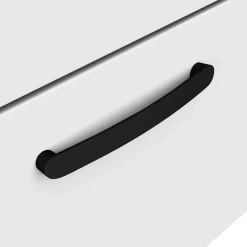 Klyn Bathroom 1 X Brooklyn Matt Black Additional Bar Handle - L210mm (196mm Centres) 7 Klyn Bathroom 1 X Brooklyn Matt Black Additional Bar Handle - L210mm (196mm Centres) -Hudson Reed Sales h190 nwd1