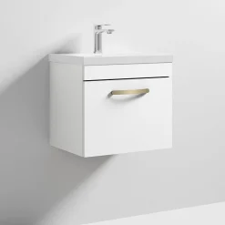 Klyn Bathroom 1 X Brooklyn Brushed Brass Additional Bar Handle - L210mm (196mm Centres)