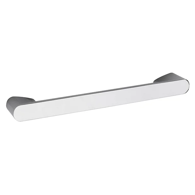 1 X Hudson Reed Rounded Chrome Furniture Handle (215 X 30mm) 2 1 X Hudson Reed Rounded Chrome Furniture Handle (215 X 30mm) - Image 2