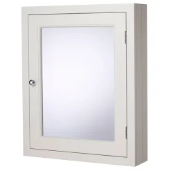 Roper Rhodes Hampton 565mm Mirror Cabinet - Chalk White
