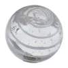 Heritage Bathroom Heritage Glass Spiral Door Knob Clear & White