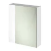 Hudson Reed 600mm White Gloss 75/25 Mirror Unit