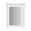 Heritage Bathroom Heritage Caversham Single Door Mirror Wall Cabinet - Chantilly