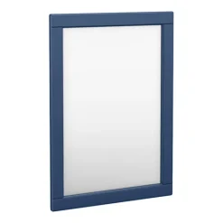 Keswick Blue 500 X 700mm Traditional Wall Hung Framed Mirror