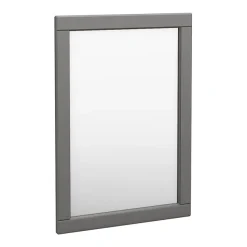 Keswick Grey 500 X 700mm Traditional Wall Hung Framed Mirror