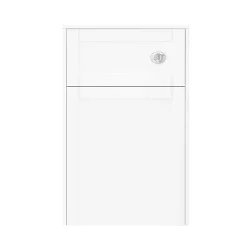 Keswick White 500mm Traditional Toilet Unit With Concealed Cistern -Hudson Reed Sales keswhtwc d4