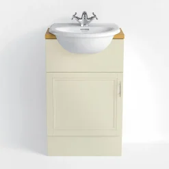 Heritage Bathroom Heritage - Caversham 500mm Vanity Unit With Pewter Handle - Various Colour Options