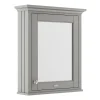 Old London 600mm Mirror Cabinet - Storm Grey